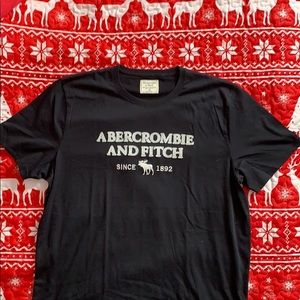 Men’s Abercrombie black t-shirt xl